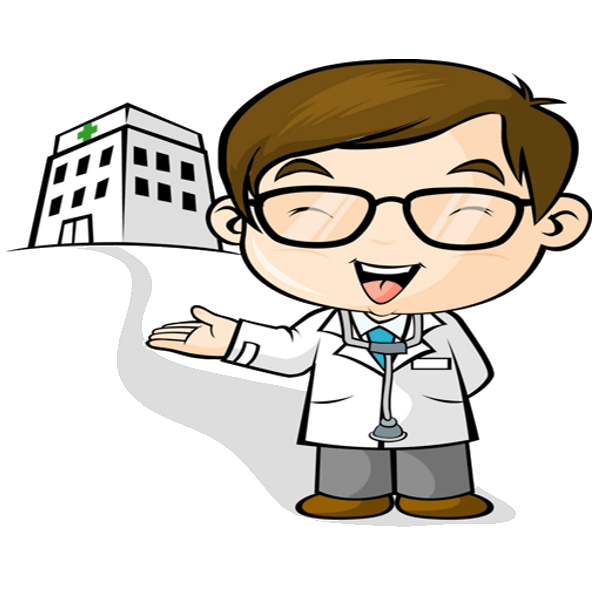 Funny-Doctor-Cartoon-Image_21 - Bệnh Viện Nhi Đồng Thành Phố