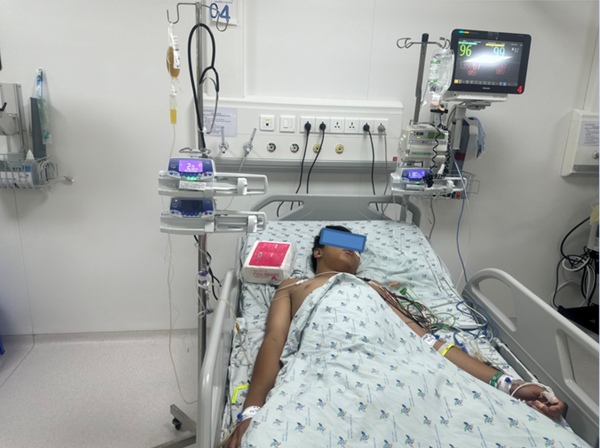Cứu sống một trẻ sốt xuất huyết kèm thủng tá tràng
