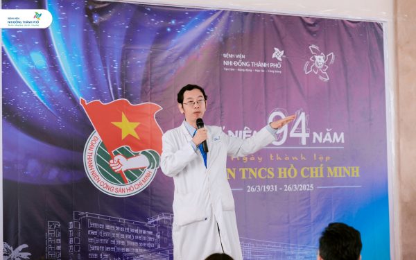 Tinh thần xung kích tuổi trẻ: Đoàn Thanh niên Bệnh viện Nhi Đồng Thành Phố tổ chức những hoạt động ý nghĩa