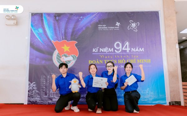 Tinh thần xung kích tuổi trẻ: Đoàn Thanh niên Bệnh viện Nhi Đồng Thành Phố tổ chức những hoạt động ý nghĩa