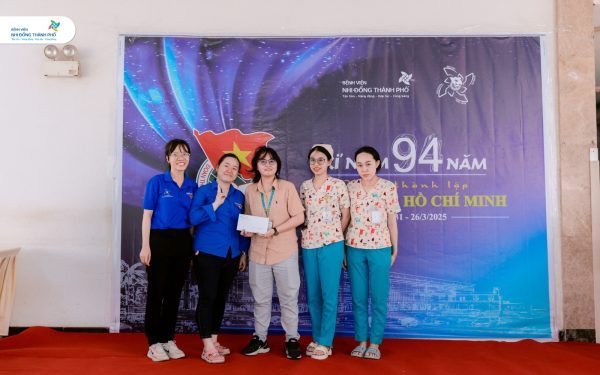 Tinh thần xung kích tuổi trẻ: Đoàn Thanh niên Bệnh viện Nhi Đồng Thành Phố tổ chức những hoạt động ý nghĩa