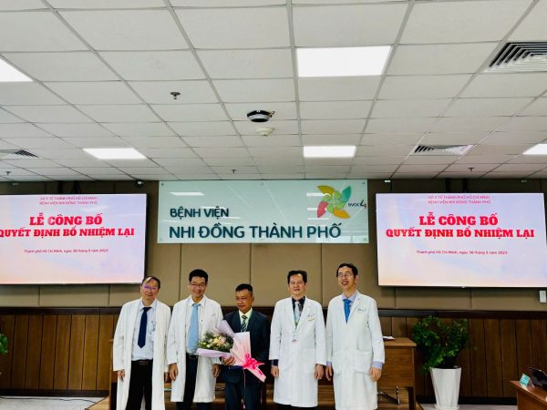 Lễ Công bố Quyết định bổ nhiệm, bổ nhiệm lại các chức danh lãnh đạo, quản lý Khoa Phòng trực thuộc Bệnh viện Nhi Đồng Thành Phố
