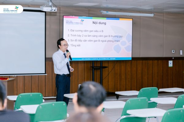Sinh hoạt khoa học kỹ thuật: Cập nhật chẩn đoán - Điều trị viêm gan B mạn tính và nhiễm CMV ở trẻ em