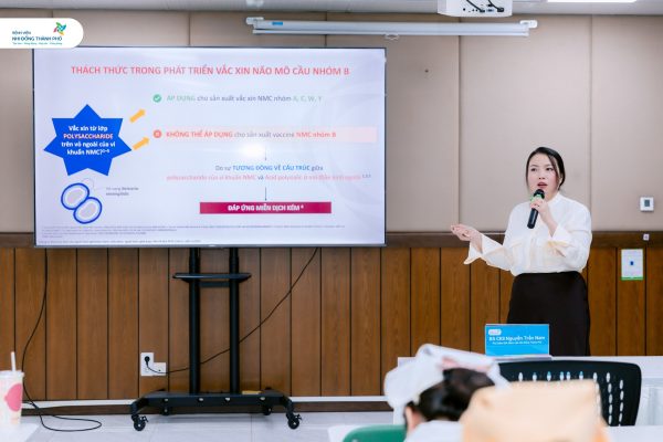 Sinh hoạt khoa học kỹ thuật: "Hành trình phòng bệnh não mô cầu nhóm B ở trẻ em"