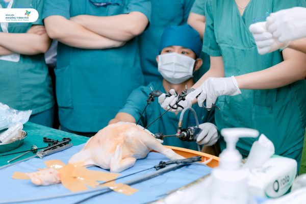 Workshop chuyên đề: “Mô phỏng phẫu thuật nội soi sơ sinh trên mô hình gia cầm”