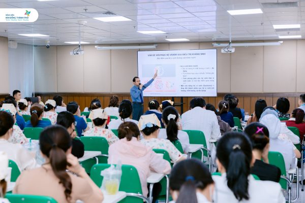 Sinh hoạt khoa học kỹ thuật “Dinh dưỡng tối ưu hỗ trợ trẻ phục hồi nhanh chóng sức khỏe miễn dịch – tiêu hóa”