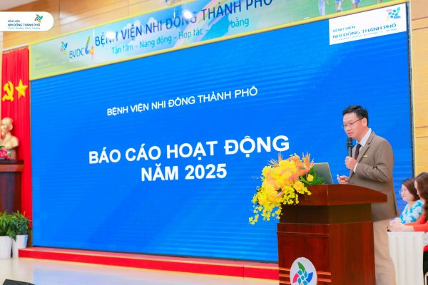 Hội nghị viên chức, người lao động năm 2025 Bệnh viện Nhi Đồng Thành Phố: Khẳng định vị thế, hướng tới định hướng quan trọng trong năm 2026