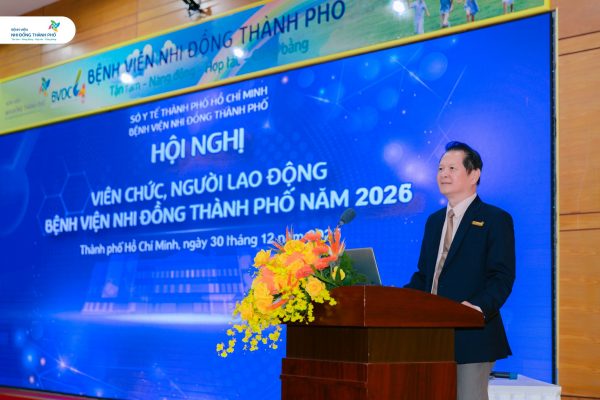 Hội nghị viên chức, người lao động năm 2025 Bệnh viện Nhi Đồng Thành Phố: Khẳng định vị thế, hướng tới định hướng quan trọng trong năm 2026