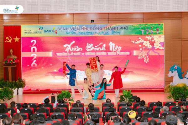 Chương trình Tân Niên Mừng Xuân Bính Ngọ 2026 Bệnh viện Nhi Đồng Thành Phố