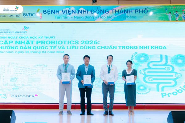 Sinh hoạt khoa học kỹ thuật: “Cập nhật Probiotics 2026: Hướng dẫn quốc tế và liều chuẩn trong Nhi khoa”