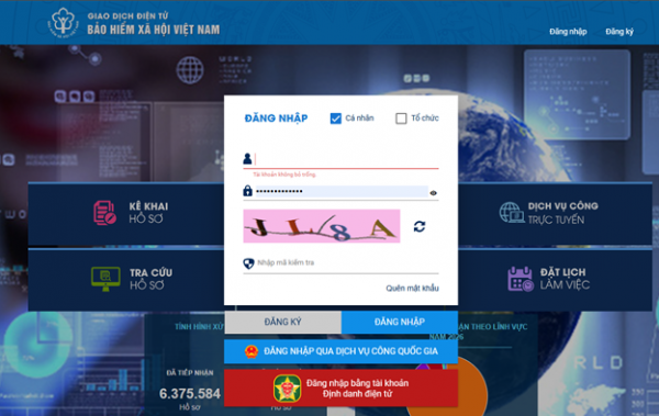 Cách thay đổi nơi khám chữa bệnh ban đầu online cho trẻ em dưới 6 tuổi