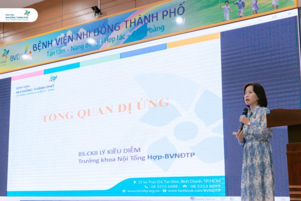Sinh hoạt khoa học kỹ thuật: “Giáo dục sức khỏe các bệnh lý dị ứng”