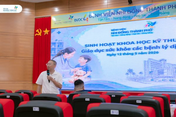 Sinh hoạt khoa học kỹ thuật: “Giáo dục sức khỏe các bệnh lý dị ứng”