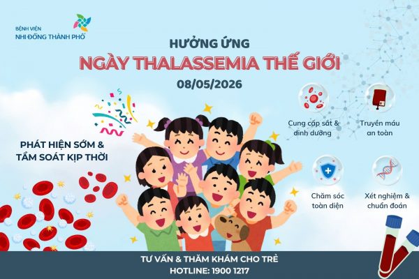 Hưởng ứng Ngày Thalassemia Thế giới (08/05/2026)