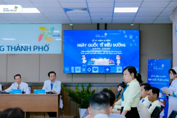 Chương trình Ngày Quốc tế Điều dưỡng 12/5 tại Bệnh viện Nhi Đồng Thành Phố