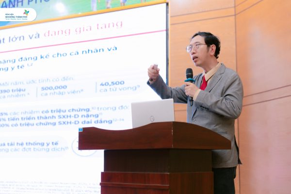 Sinh hoạt khoa học kỹ thuật: Cập nhật quản lý điều trị sốt xuất huyết Dengue và Vaccine phòng bệnh
